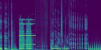 Spectrogram of acoustic scene